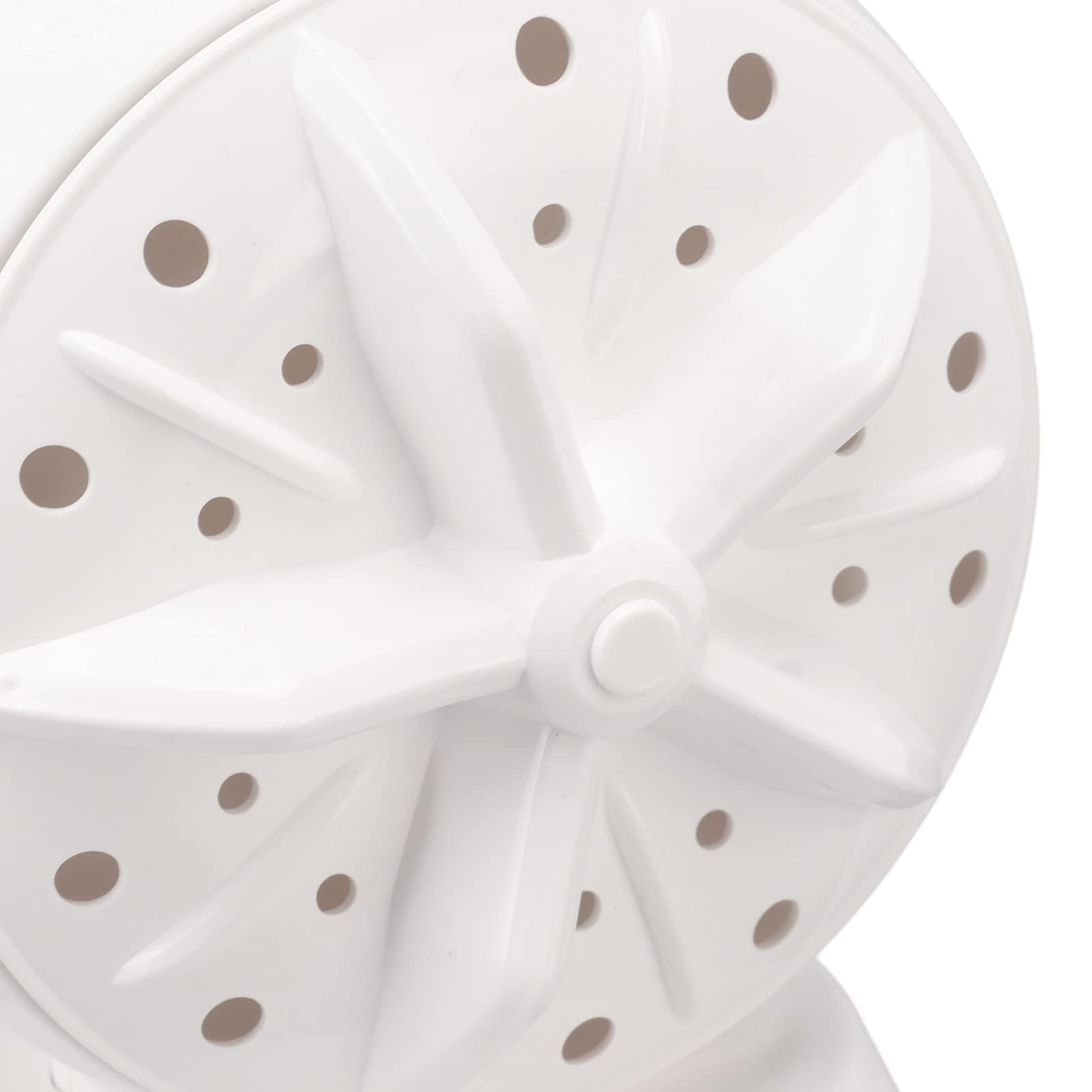 Lavadora Portátil, Mini Lavadora Doméstica de Doble Turbina con 4 Modos Ajustables, Lavadora de Ropa de Limpieza Eficiente para Cubo, Lavabo, Mesa de Lavado de Manos