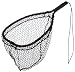 Ed Cumings Fish Saver Landing Net (Black, 14-Inch x 11-Inch Bow x 19 1/2-Inch Overall Length x 12-Inch Depth )