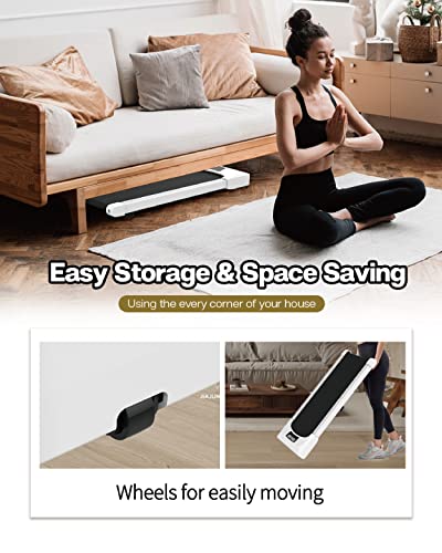 Caminadora eléctrica plegable para casa con inclinación hasta 265 lb miniatura 2