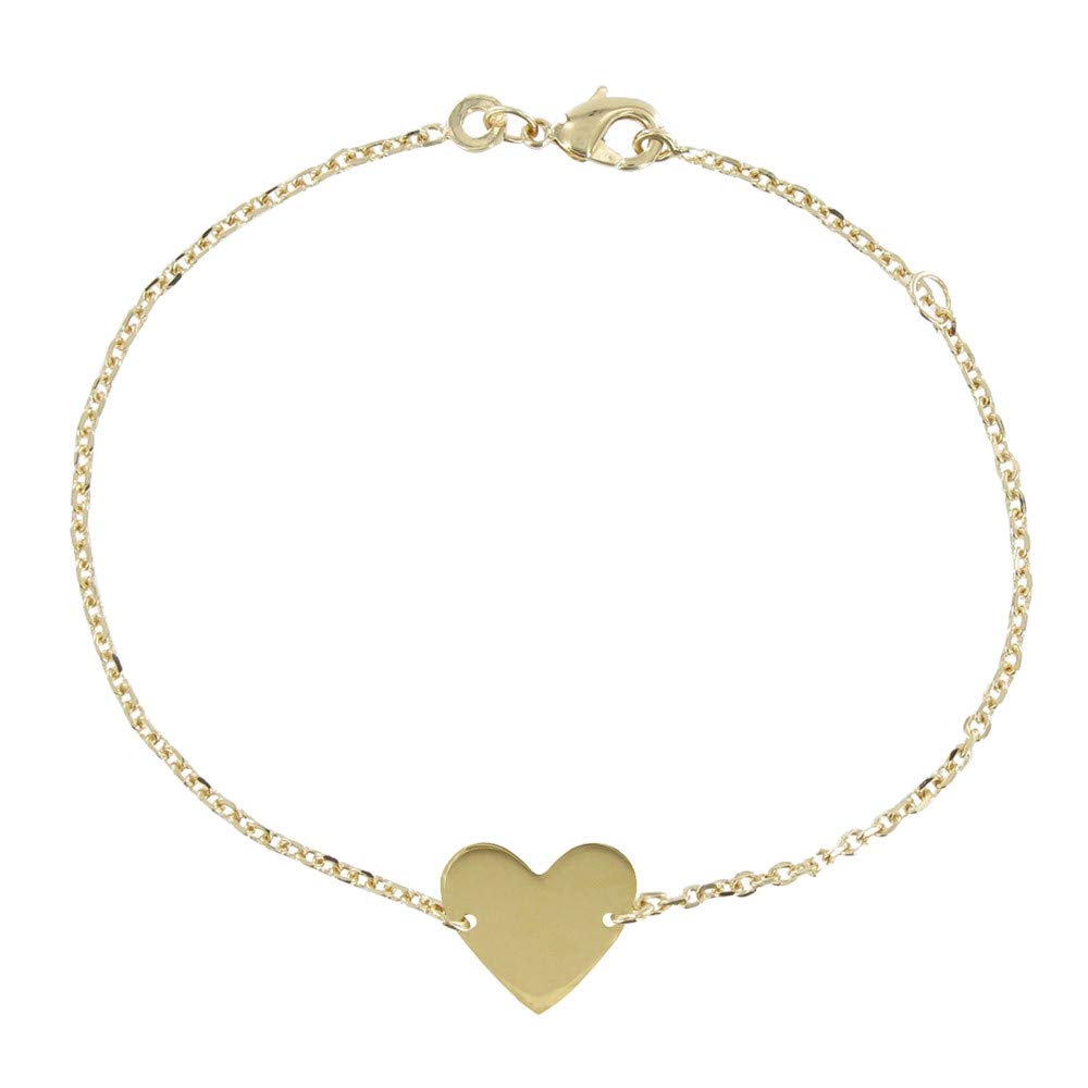 Pulsera Rosetón Chapada En Oro - Les Poulettes Bijoux, Diseño Europeo, Con Estuche De Regalo