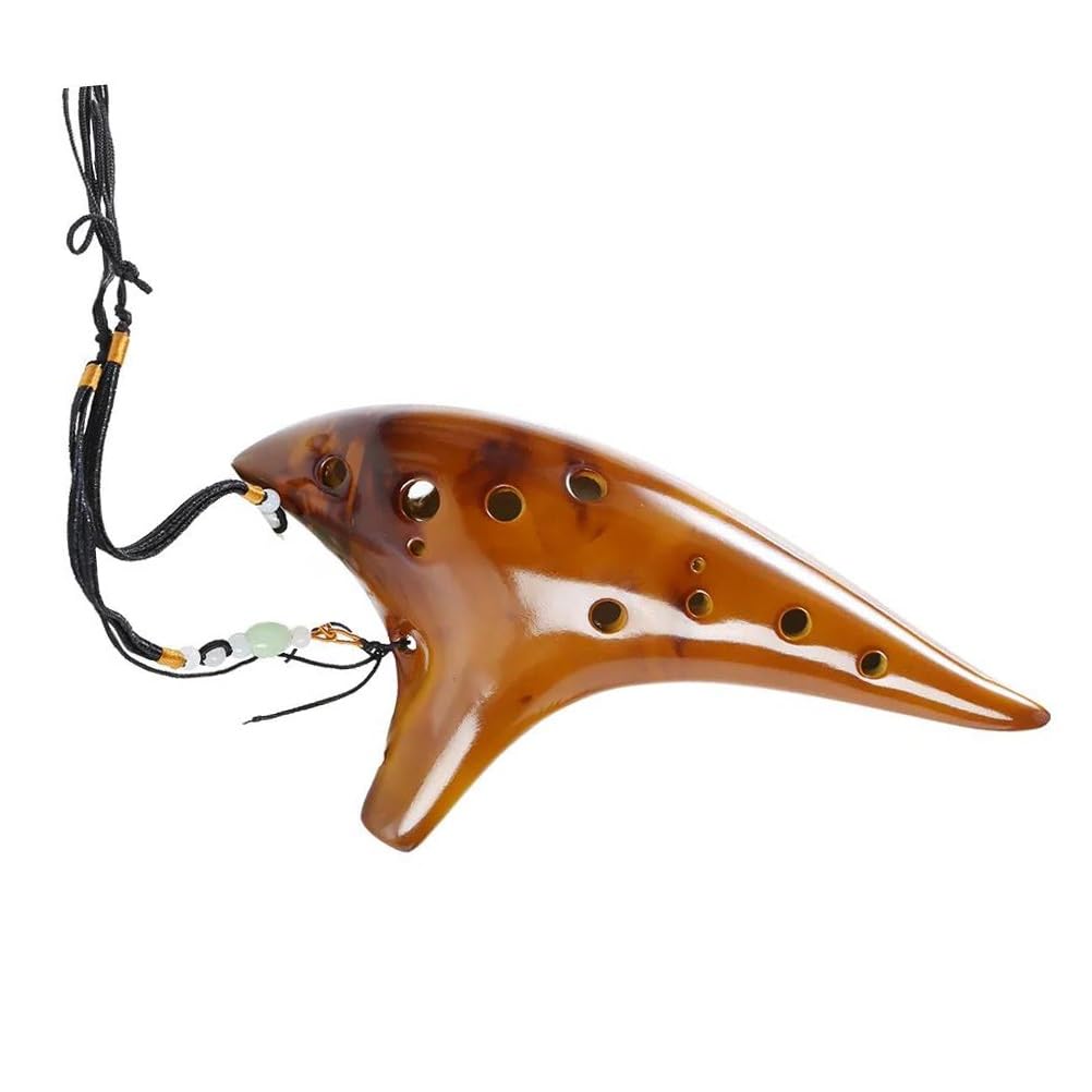 Professional Ocarina Beginner's 12-otworowa Alto C Ocarina