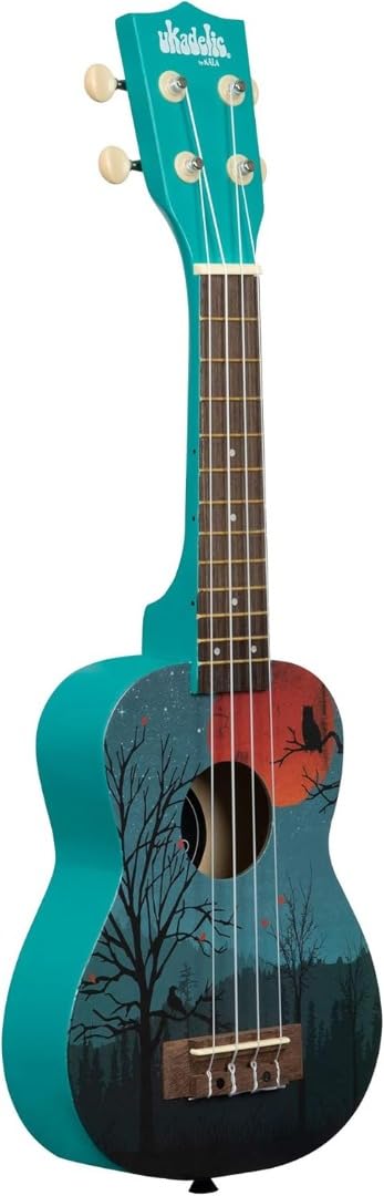 KALA - UKELELE SOPRANO SERIE UKADELIC GRAPHIC TOP LUNA - UKAMNR