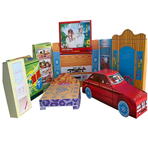 ZGSP Used In Funeral Supplies In China, Used During The Ching Ming Festival, Thanksgiving Day and Hunger Festival, Household Appliances Washing Machine TV Car Water Dispenser 9-piece set