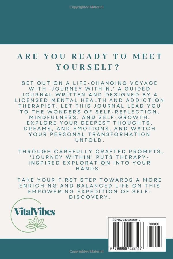Miniatura 2 de Journey Within A Guided Journal for Self-Reflection, Mindfulness, and Improved Mental Well-Being