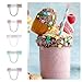 MOLOSLEEVE Straw Toppers,for Stanley Straw Covers Cap for Stanley Cup 2.0,Silicone Dust-Proof Straw Caps Compatible with Stanley Cup Accessories 40oz, 30oz, 20oz（Light Pink）