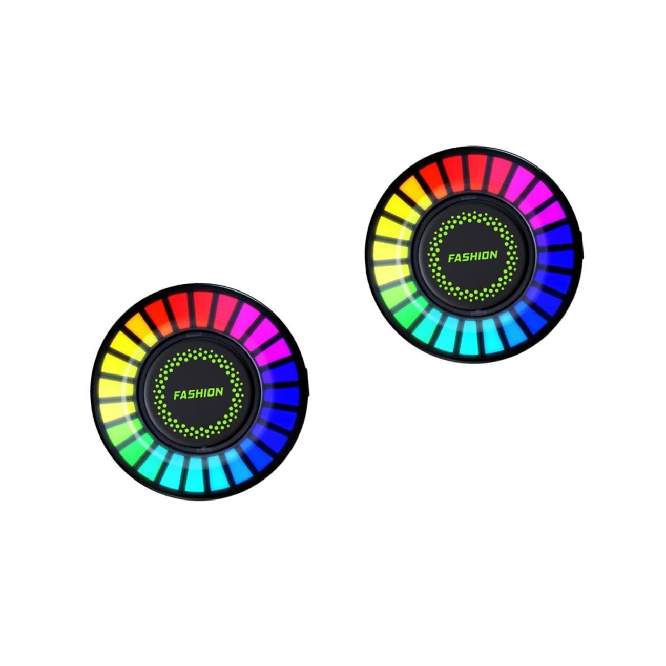 Mikinona 2 Clip Per Bocchetta Di Ventilazione Per Profumo Per Auto 100 Modalità Di Illuminazione Diffusore Di Fragranze Per Auto Elegante Per Auto