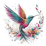 Humming Birds Decal Sticker for Drink Tumblers, Adorable Funny Laptop Decals, Binders, Phones and so much more!