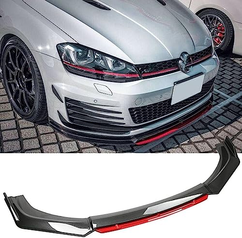 LiuROSE Spoiler Delantero de Coche para Opel Vectra C Antara Insignia A Kombi Zafira B Astra,Anti Colisión Spoiler Lip Difusor Inferior Alerones Delanteros Labios Difusor