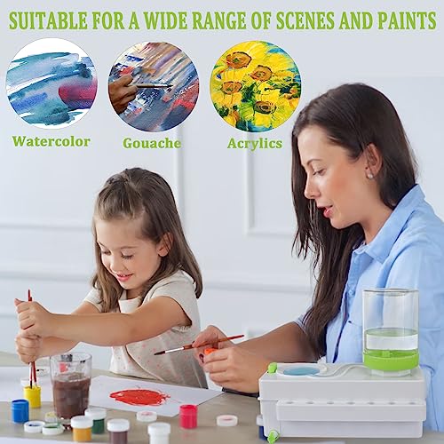 Kardeep PAINT BRUSH CLEANER WHITE-GREEN Paint Brush Cleaner, Painting Station thumb #5
