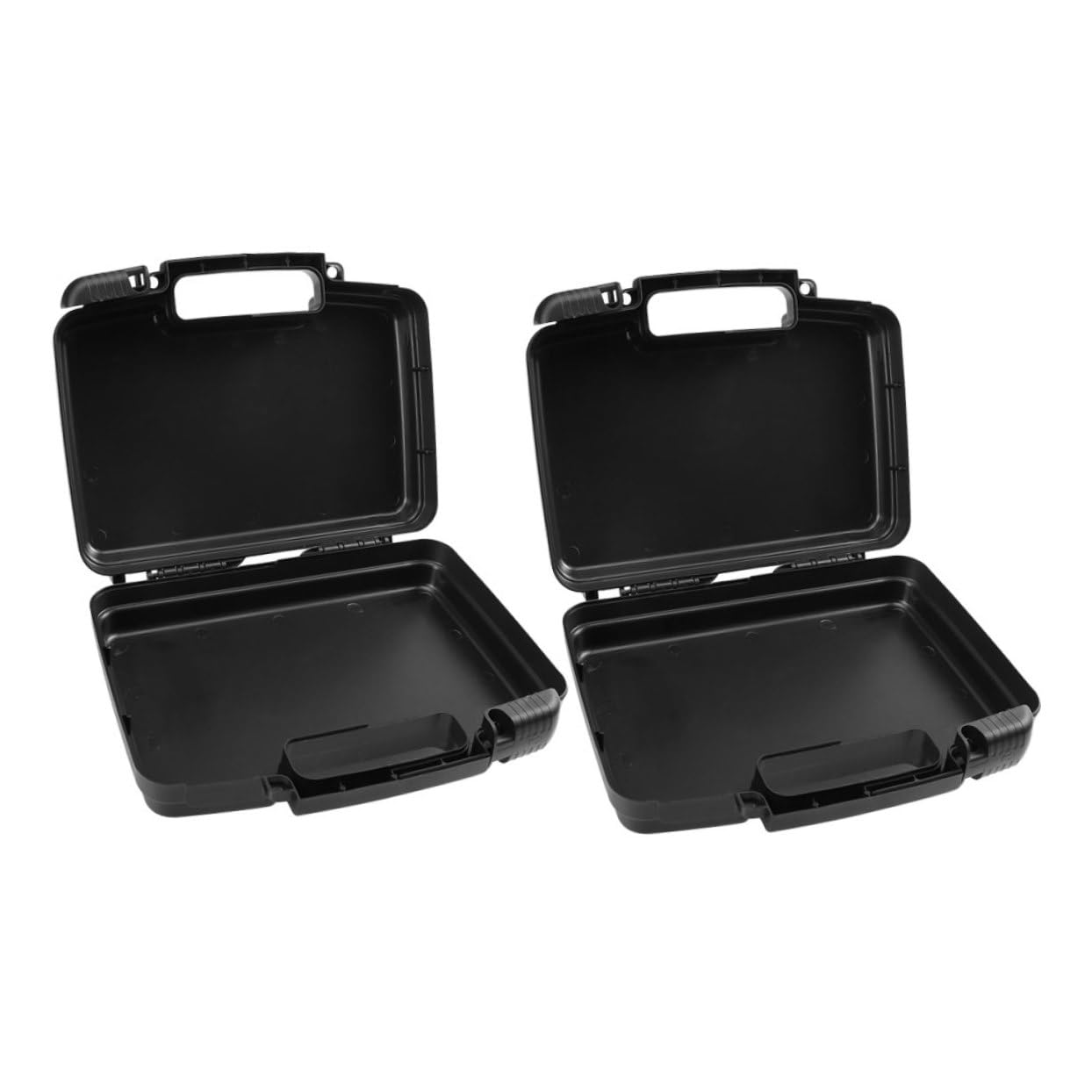DOITOOL 2piezas Caja de Herramientas Multifuncional de Organizadora de Herramientas Portátil de Plástico Caja de Almacenamiento Resistente para Garaje y Uso Doméstico