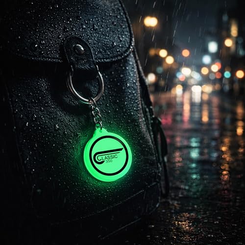 Image of Mi Glow Store Glow in Dark Keychain for Bike Men | Gift for Man | Bike Accessories | Charges in Light Glows in Dark | Key chain for Bike