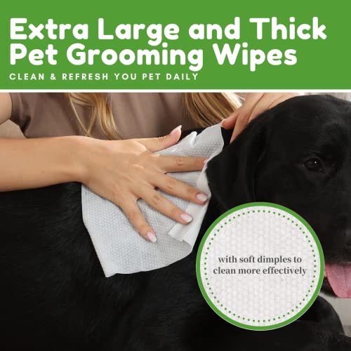 Vietdai Dog Wipes Cleaning Deodorizing Pet Wipes For Dogs Cats Big Thick Large Multipurpose Grooming Hypoallergenic All Puppy Wipes Dog Wipes Quick Bath For Paw And Butt Face Body 400 Count #TOP1