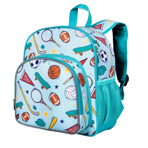Image of Wildkin 12 Inch Toddler Backpack for Kids, Team Spirit