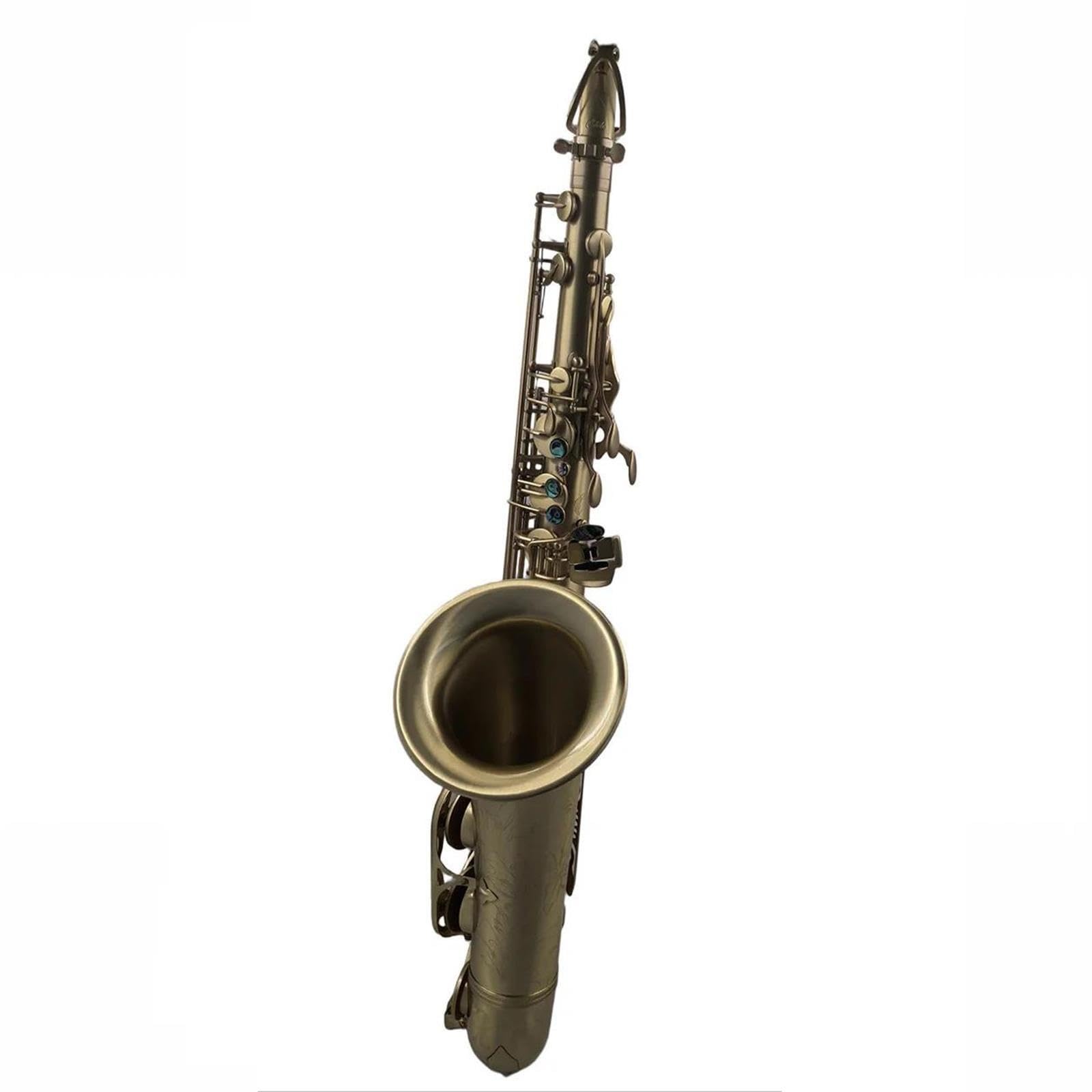 Saksofon B Saksofon Tenorowy Z Płaskim Szczotkowanym Wykończeniem