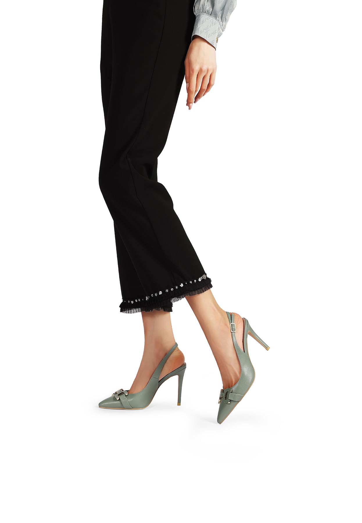 QUEEN HELENA Décolleté con Tacco Alto Scarpe a Punta Chiusa Casual Eleganti Donna K3371