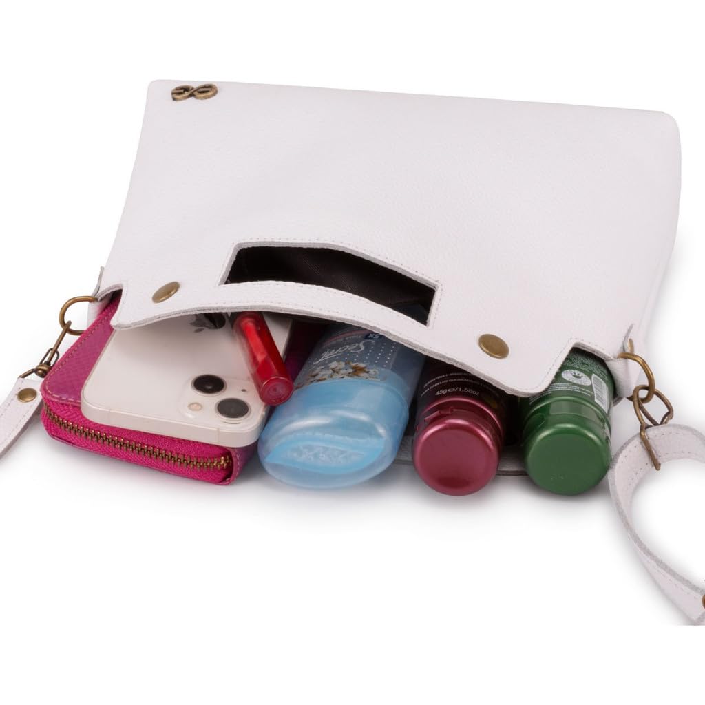 Bolsa Feminina Transversal Branca Média 100% Couro Legítimo em promoção! Veja a oferta e mais achadinhos de Bolsas 3 Hoje é o melhor dia para comprar Bolsa Feminina Transversal Branca Média 100% Couro Legítimo com aquele preço maroto! Promoção! Aproveite a oferta! 3