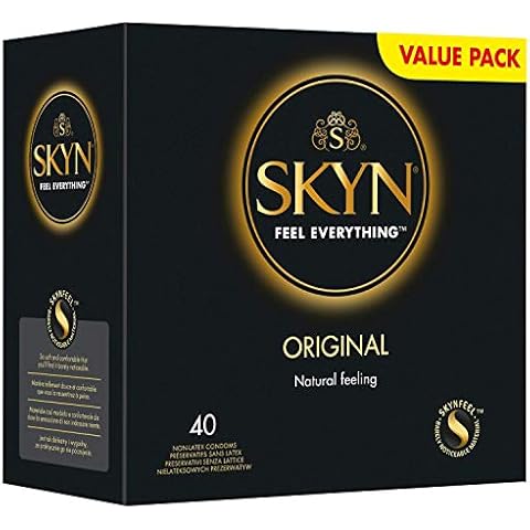 SKYN Original 40 Pack of Non-Latex Condoms Cover