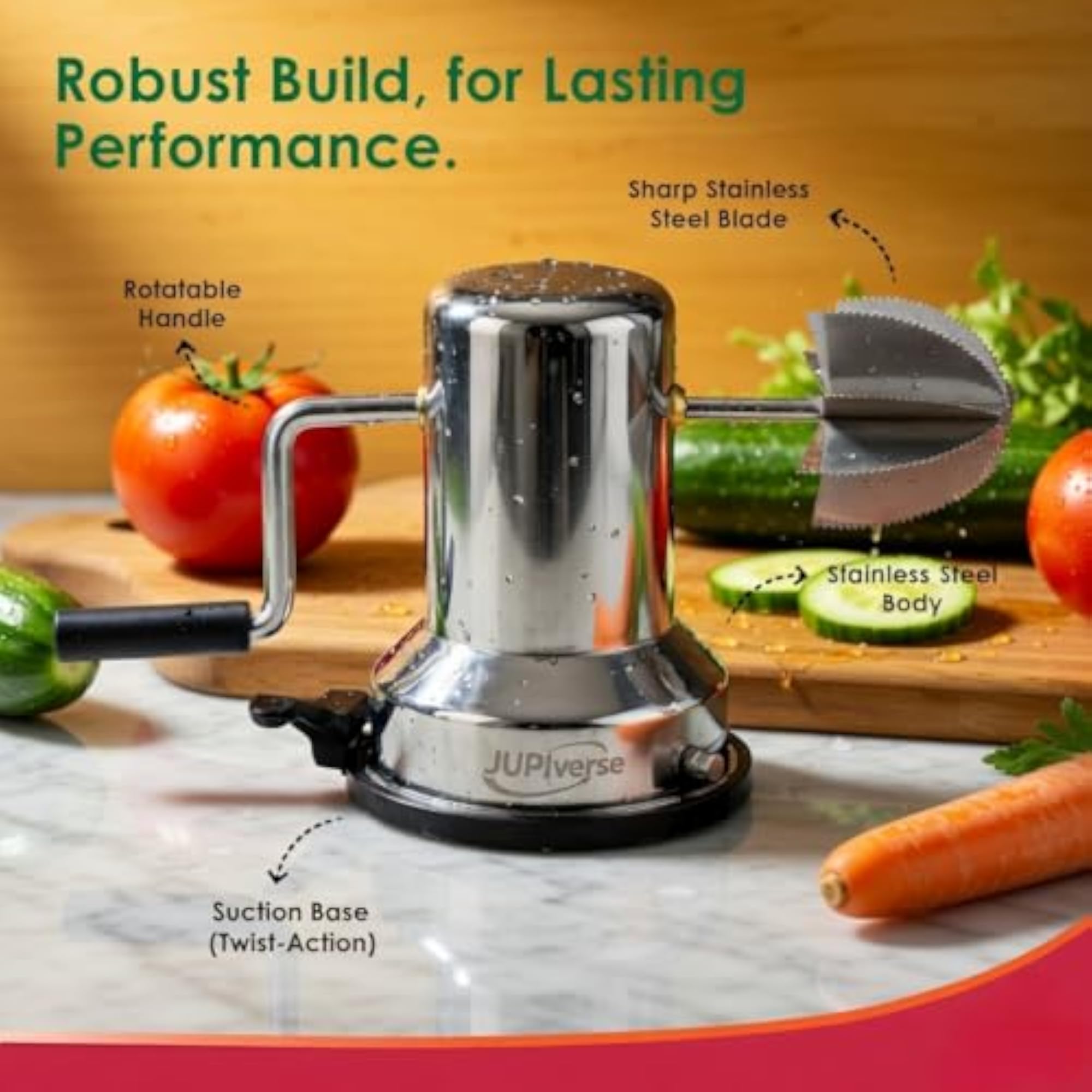 High-Torque Manual Rotary Coconut Scraper