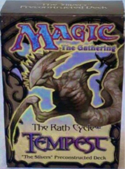 送料無料(沖縄配送) 未開封 MTG Tempest The Slivers テーマデッキ