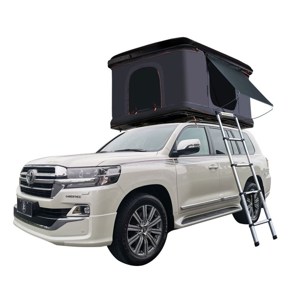 Tenda da tetto per SUV, tenda multiuso per auto, tenda da campeggio, parasole per camion e camper, installazione rapida, riparo esterno per avventure su tetto rigido