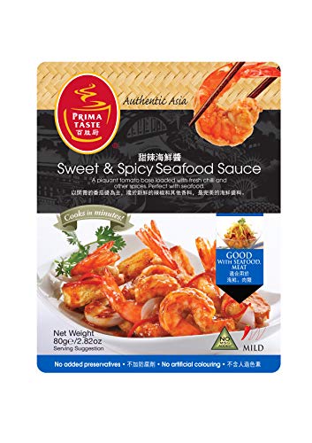 Prima Taste Sweet & Spicy Seafood Sauce, 1 Pack, 80g
