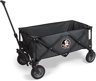 PICNIC TIME NCAA Unisex-Adult NCAA Adventure Wagon Portable Utility Wagon