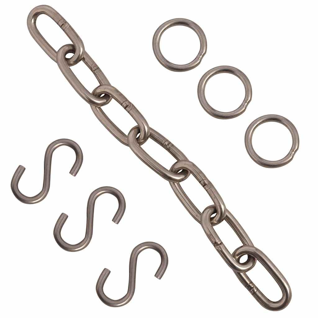 Set di 28 strumenti per la rimozione delle ammaccature in acciaio inox con 10 barre di riparazione, targhetta catarifrangente, martello a percussione, catena, ganci a S, anelli e borsa per il