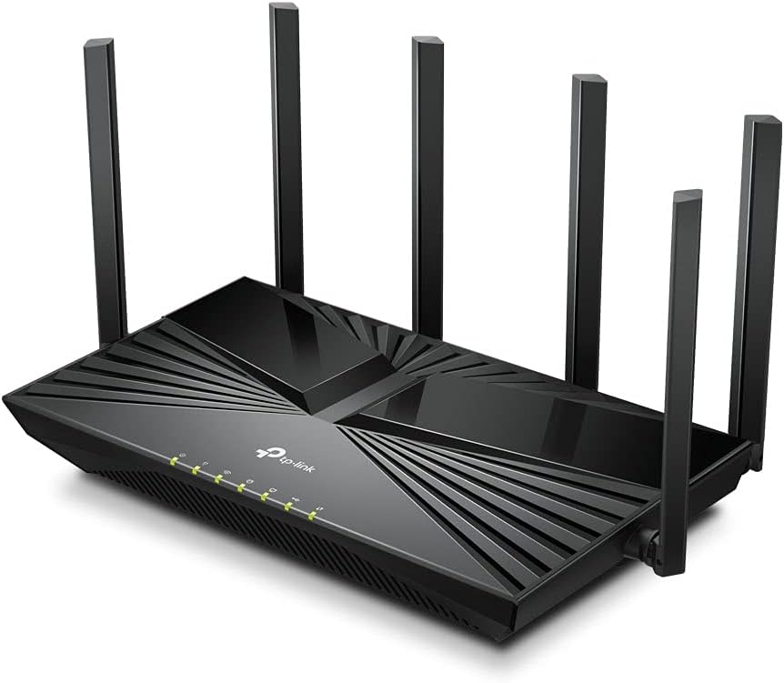 TP-Link WiFi Router, Supports WiFi 6 PS5, Wireless LAN, 11ax AX4800, 4324Mbps 5 GHz + 574 Mbps 2.4 GHz, OneMesh Compatible, Archer AX4800/A