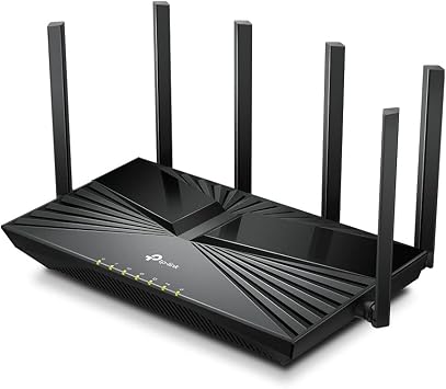 TP-Link WiFi Router, Supports WiFi 6 PS5, Wireless LAN, 11ax AX4800, 4324Mbps 5 GHz + 574 Mbps 2.4 GHz, OneMesh Compatible, Archer AX4800/A