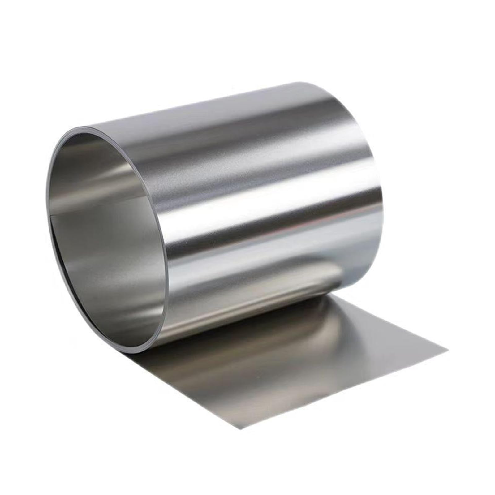 HGCOEYR Stainless Steel FoilRoll, 304 Stainless Steel Roll Sheet, 50-200mm x 0.05-0.8mm(50 * 0.5mm)