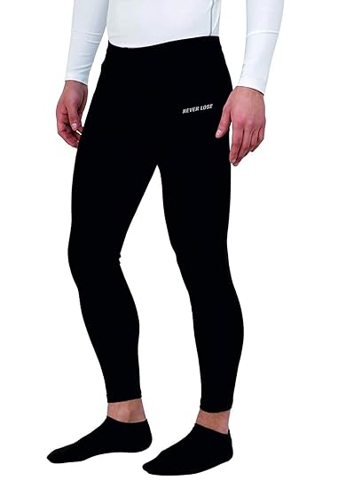 Compression Pants Tights, Skins, Men's Legging, Base Layer for Gym, Running, Swimming, Cricket, Cycling, Football, Yoga, Basketball, Tennis, Badminton & More