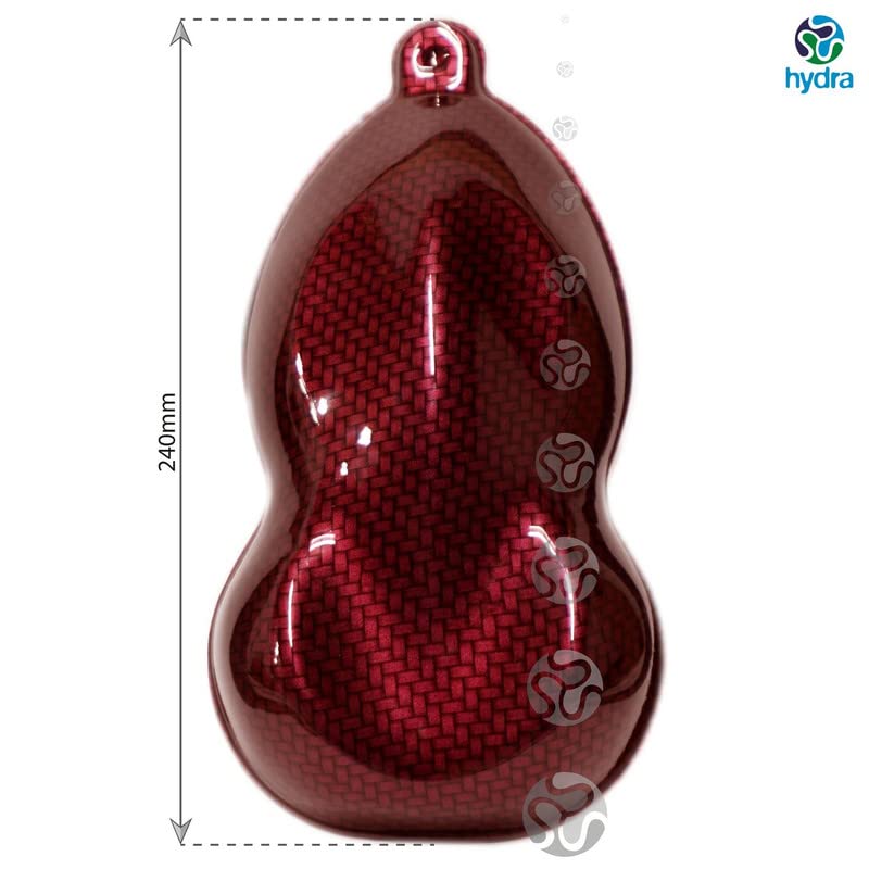Pellicola Idrografica Cubicatura Hydrographics Hydrodipping Attivatore Activator Kit cromo-carbonio. Dimensioni: Larghezza: 100 cm. Lunghezza: 200 cm (HCC-006)