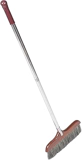 OSALADI Splicing Wooden Broom Telescopic Broom Brooms for Sweeping Outdoor Slim Angle Broom Sweeping Broom Indoor Floor Cleaning Broom Collapsible Broom for Rv Mahogany House Bristle Hair