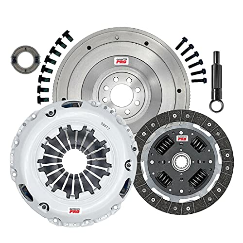CMPRO OEM Clutch Kit & Flywheel fits Mini Cooper S R52 R53 1.6L S/C