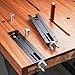 Portable Benches Tail Vise for Easy Handling in All Types of Woodworking Projects and Repairs for Enthusiasts Professional Aluminum Alloy Clamp