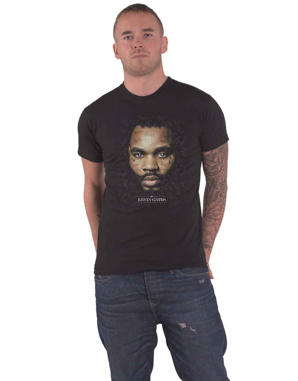 Kevin Gates T Shirt Jumbo Power Logo Official Black L