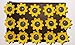 SUNFLOWER 3D SPECIAL Thumb Tacks 15pc Kitchen or Office Handmade Decorative