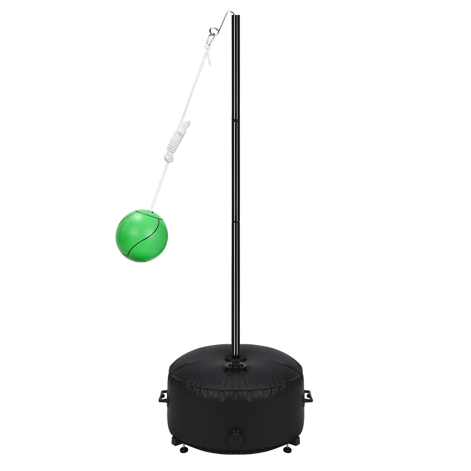 Photo 1 of **MISSING PIECES**PARTS ONLY**
GADFISH Portable Tetherball Set with Ball and Rope, Adjustable Height Rack with Water Bag Base, Suitable for Playing in Indoor & Outdoor, Playground, Backyard(Black)