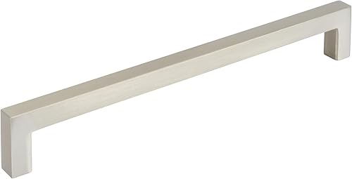 Miniatura 82 de Amerock | Mango de gabinete | Bronce champán | 3 pulgadas (2.992 in) de centro a centro | Monumento | Paquete de 2 | Jaladera de cajón | Asa de