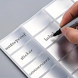 250Pcs Detachable Waterproof Label Stickers, Frozen Food Design – Perfect for Organizing Addresses, Office and Home Use, Storage Boxes, Moving, Folders