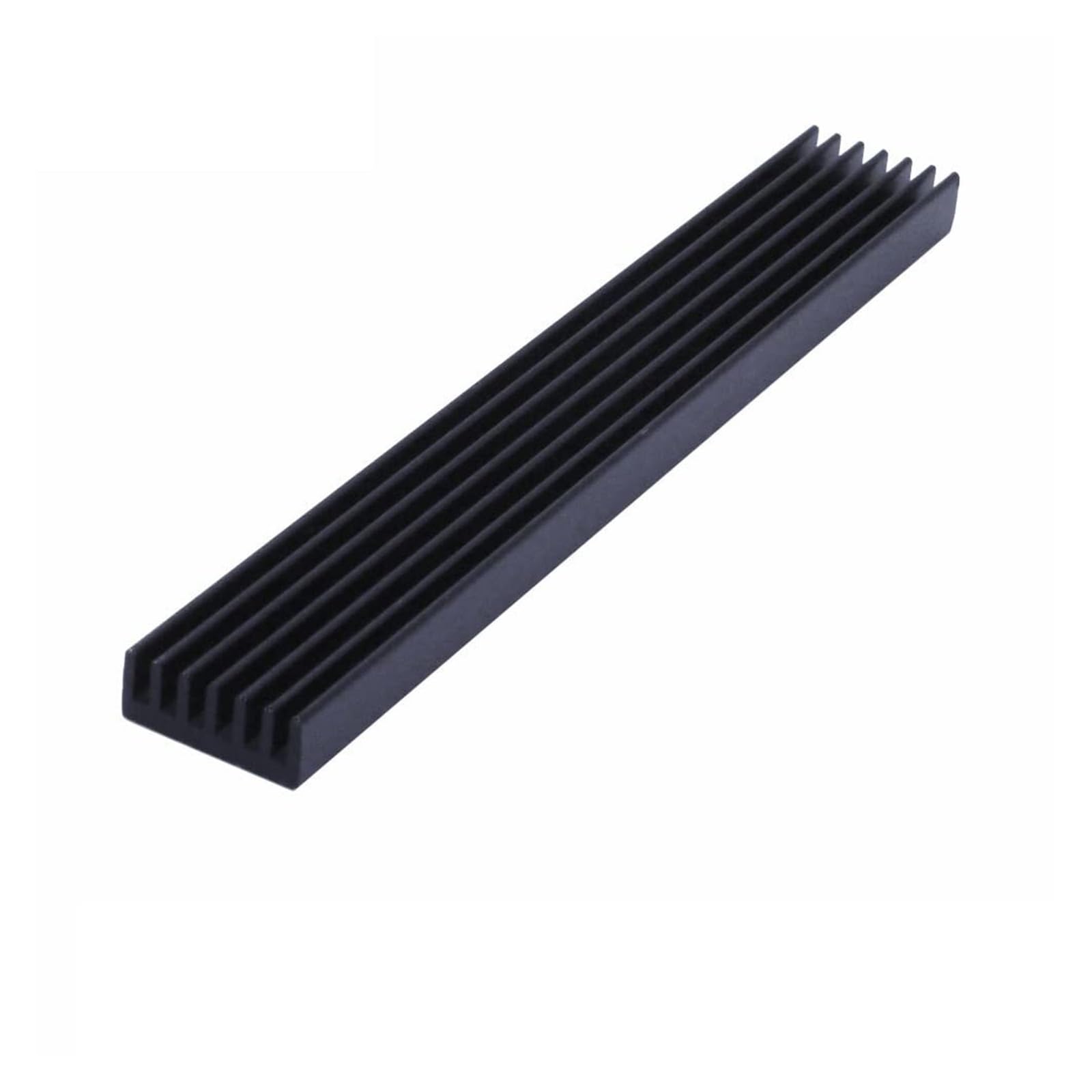 Per dissipatori di calore chip radiatori in allumi Dissipatore di calore fai da te 5 pezzi/lotto 100x14x6mm Dissipatore di calore in alluminio Radiatore Dissipatore di calore Anodizzato nero for LED R