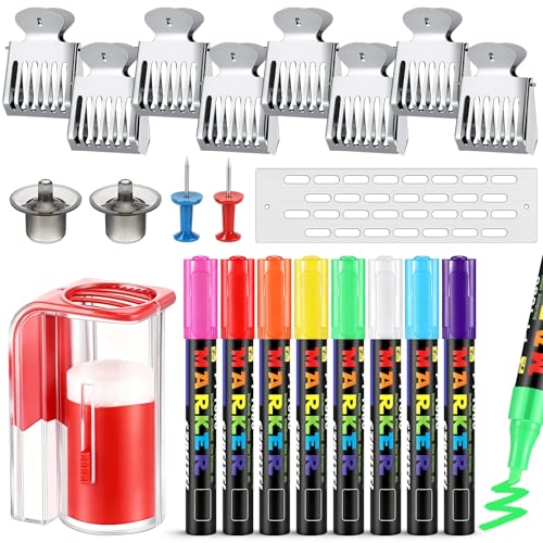 26 Pcs Queen Bee Marking Kit with Queen Bee Marking Bottles Marke...