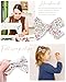 doboi 20PCS 3.6 Inches Baby Girls Linen Hair Bows Clips 10 Colors Fully Lined Hair Barrettes Accessories for Babies Infant Toddlers Kids in Pairs