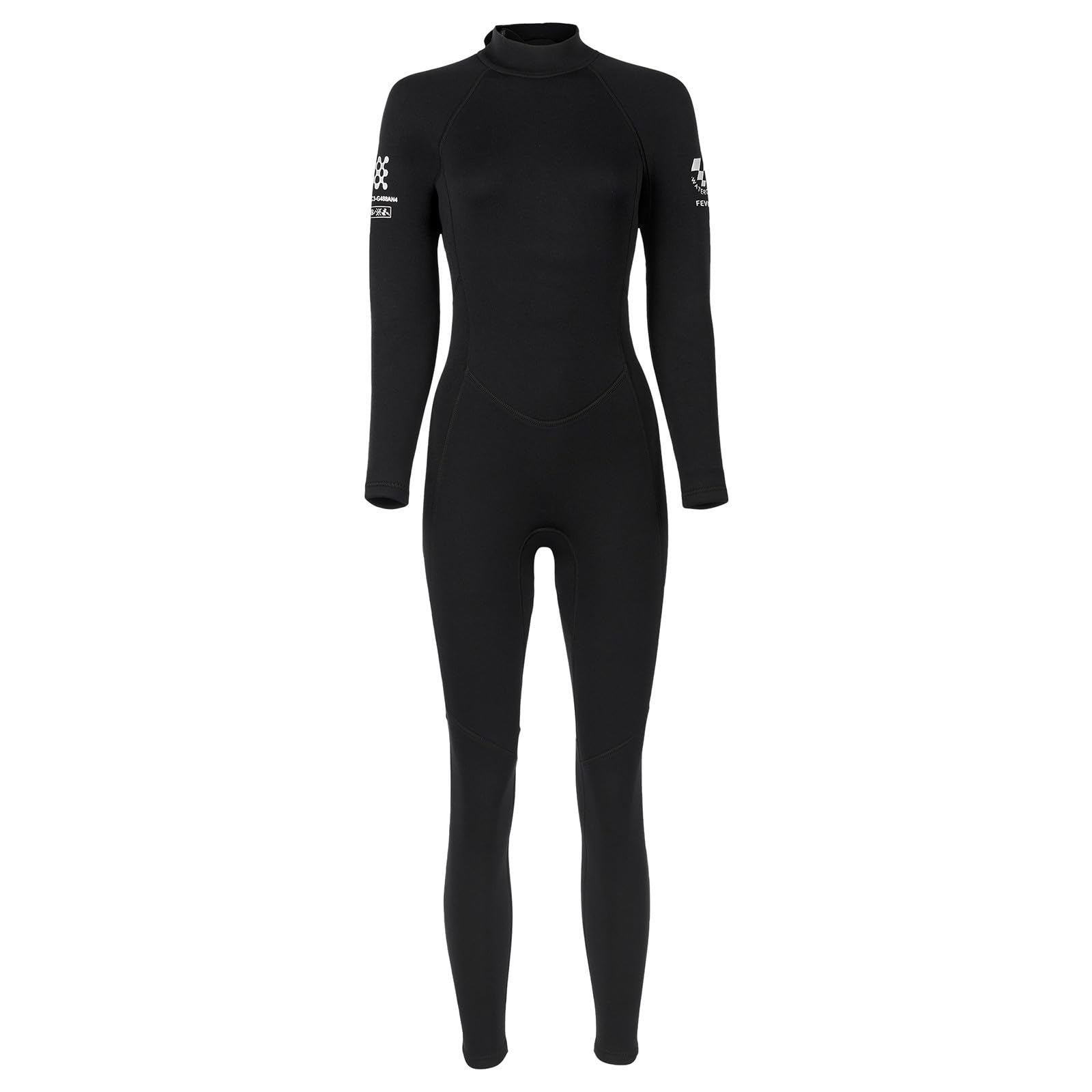 Jhebecneks Wetsuit for Men, Women Wetsuits Full Length, 3mm Neoprene Wet Suit Adult Wetsuit Wet Suits for Diving Snorkeling Swimming Surfing