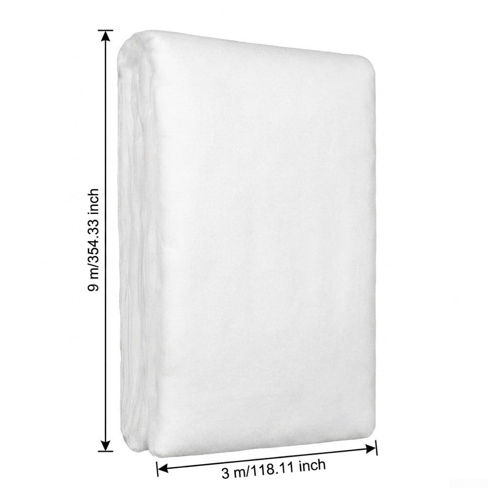 Telo Antigelo per Piante 9.8x30ft Traspirante Riutilizzabile