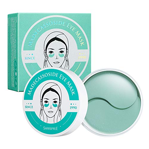 SHANGPREE Eye Mask (30 pair｜60 masks), under eye patches, Premium Korean Skin Care (Madecassoside)