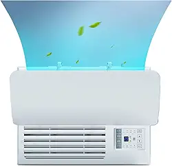 Condicionador de ar para janela, para-brisa universal, defletor de ar condicionado de ângulo ajustável, evita o sopro direto de calor e ar frio para ventilações, parede lateral e unidade CA de janela