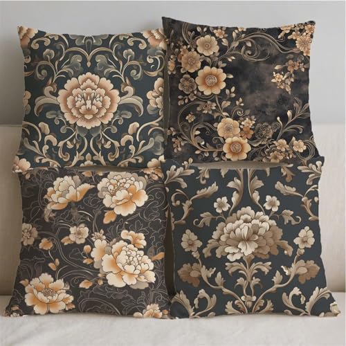 Housse de coussin 40x40cm lavable et robuste pour fauteuil de jardin - 3