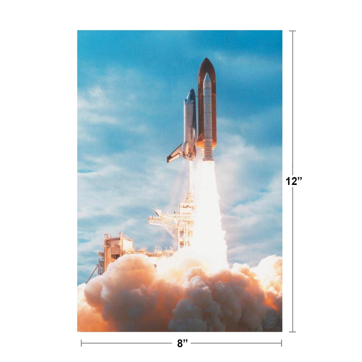 United States Space Shuttle Explosive Rocket Blast Off Rocket