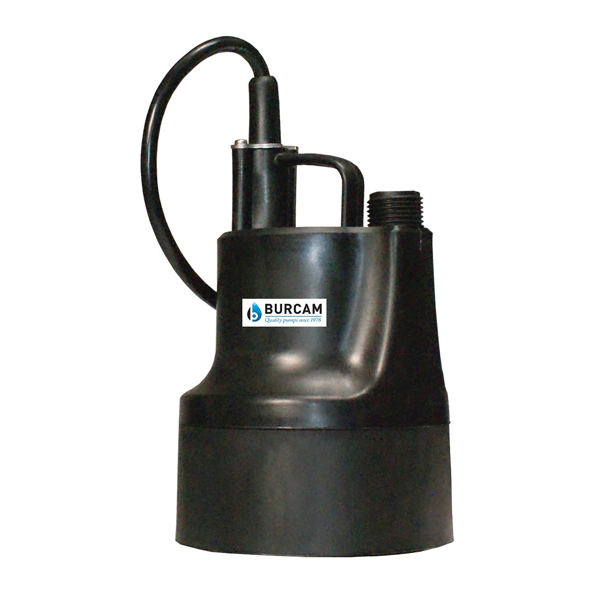 Burcam 300506BPS Utility Submersible Pump, No Switch, 1/6 HP, 115V